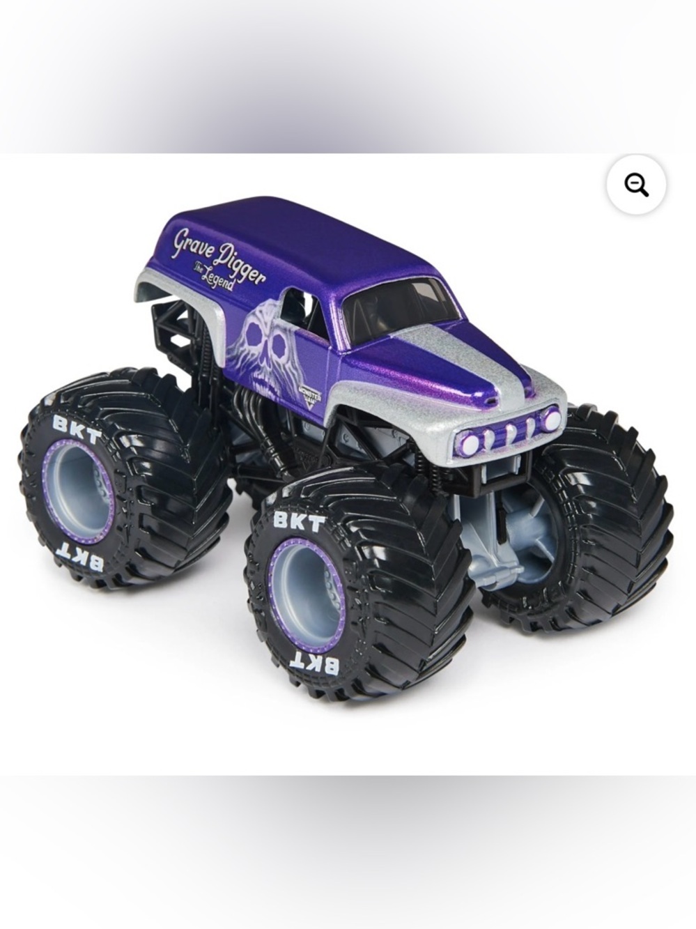 Monster Jam Grave Digger the Legend Ford Panel Series 32 Purple 1:64 - Picture 2 of 6